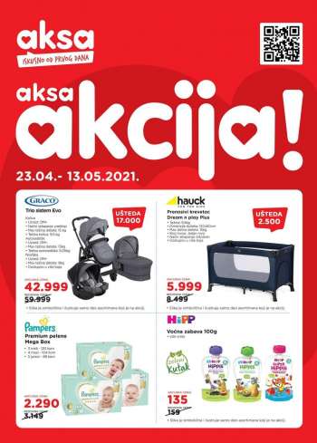 Aksa katalog - 23.04.2021 - 13.05.2021.