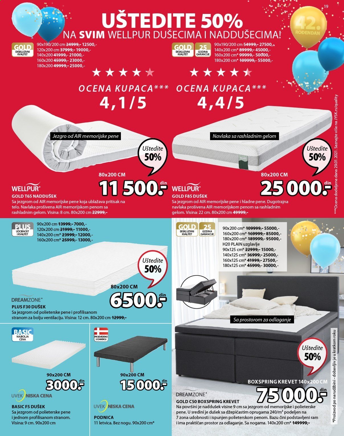 JYSK katalog - 22.04.2021 - 05.05.2021. Stranica 19