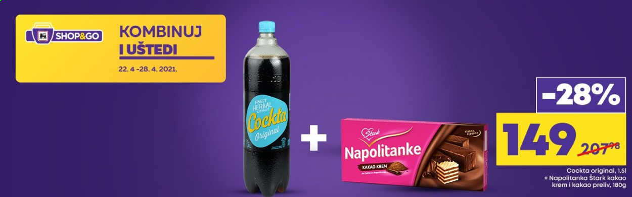 Shop & Go katalog - 22.04.2021 - 28.04.2021. Stranica 1