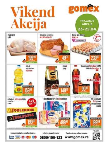 Gomex katalog - 23.04.2021 - 25.04.2021.