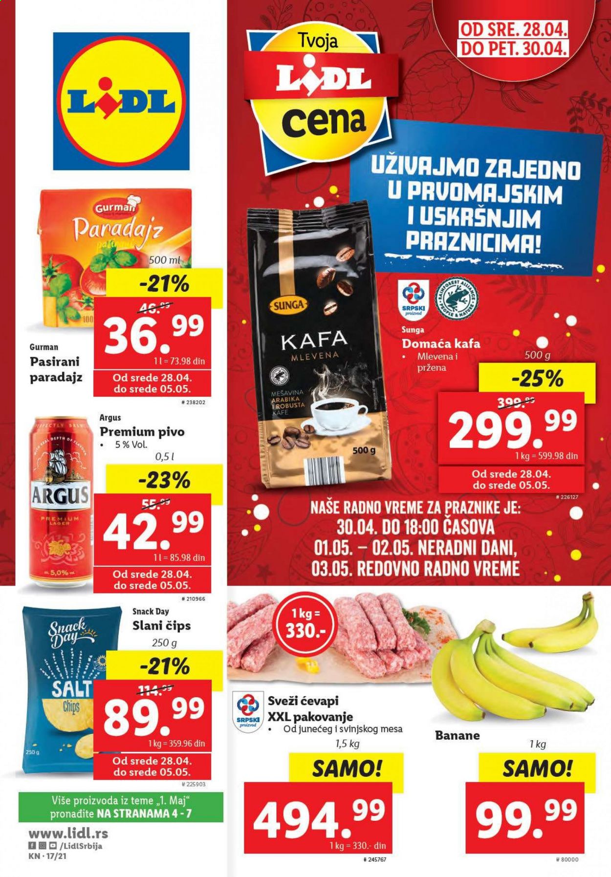 Lidl katalog - 29.04.2021 - 05.05.2021. Stranica 1