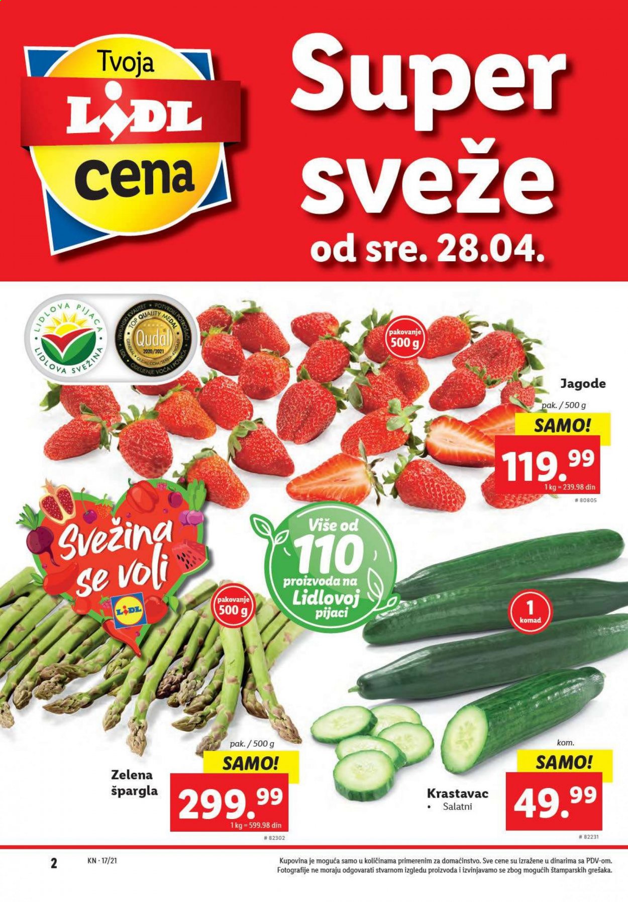 Lidl katalog - 29.04.2021 - 05.05.2021. Stranica 2