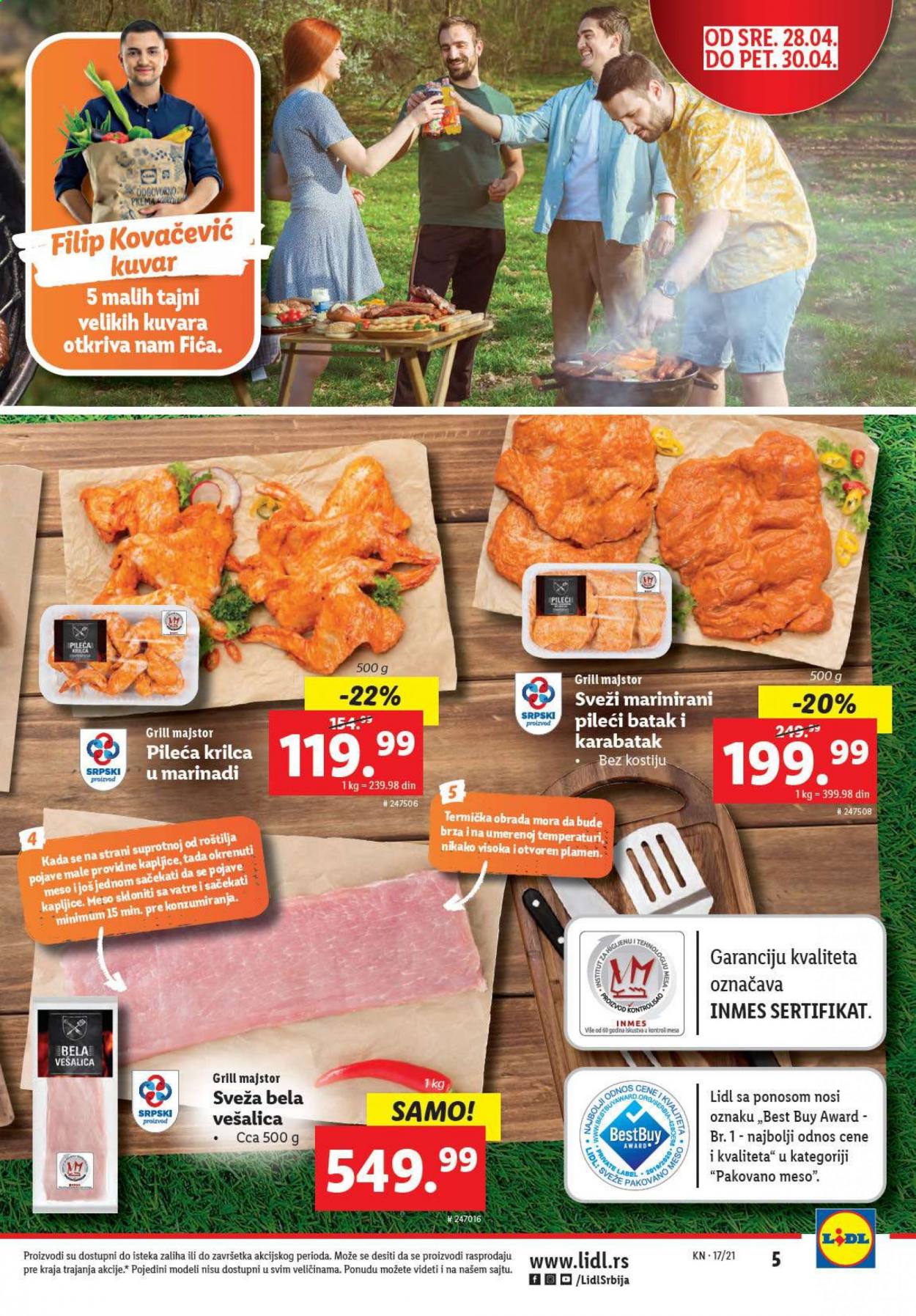 Lidl katalog - 29.04.2021 - 05.05.2021. Stranica 5