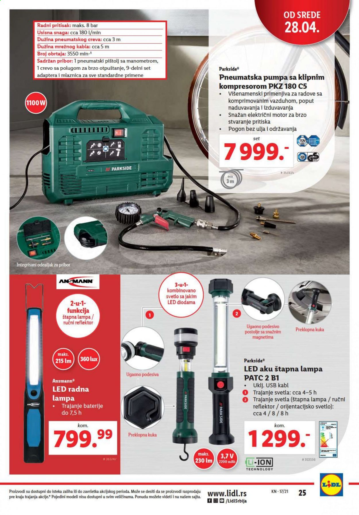 Lidl katalog - 29.04.2021 - 05.05.2021. Stranica 25