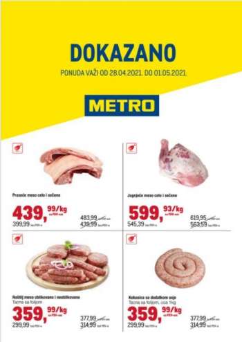 Metro katalog - 28.04.2021 - 01.05.2021.