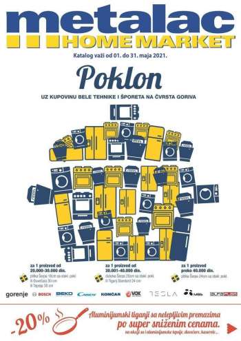 Metalac Market katalog - 01.05.2021 - 31.05.2021.