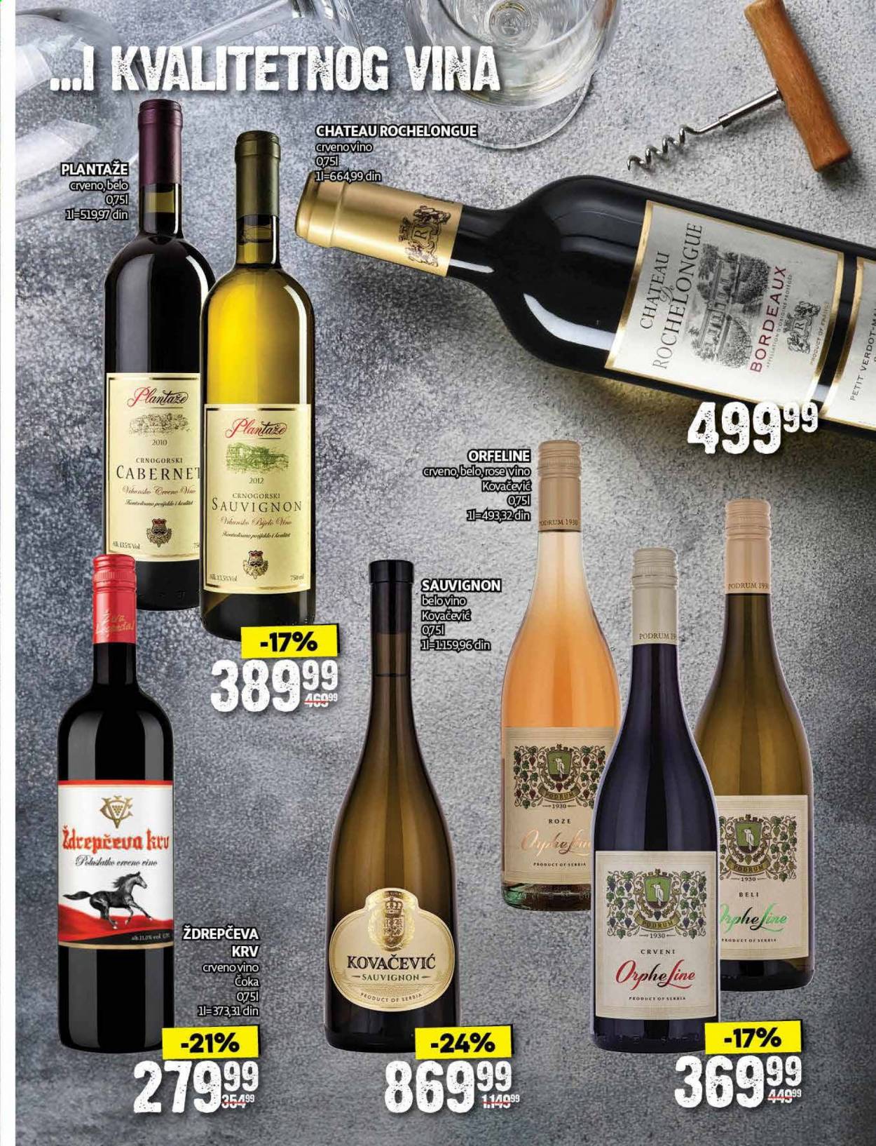 thumbnail - Idea katalog - 03.05.2021 - 16.05.2021 - Proizvodi na akciji - crveno vino, roze vino, vino. Stranica 25.