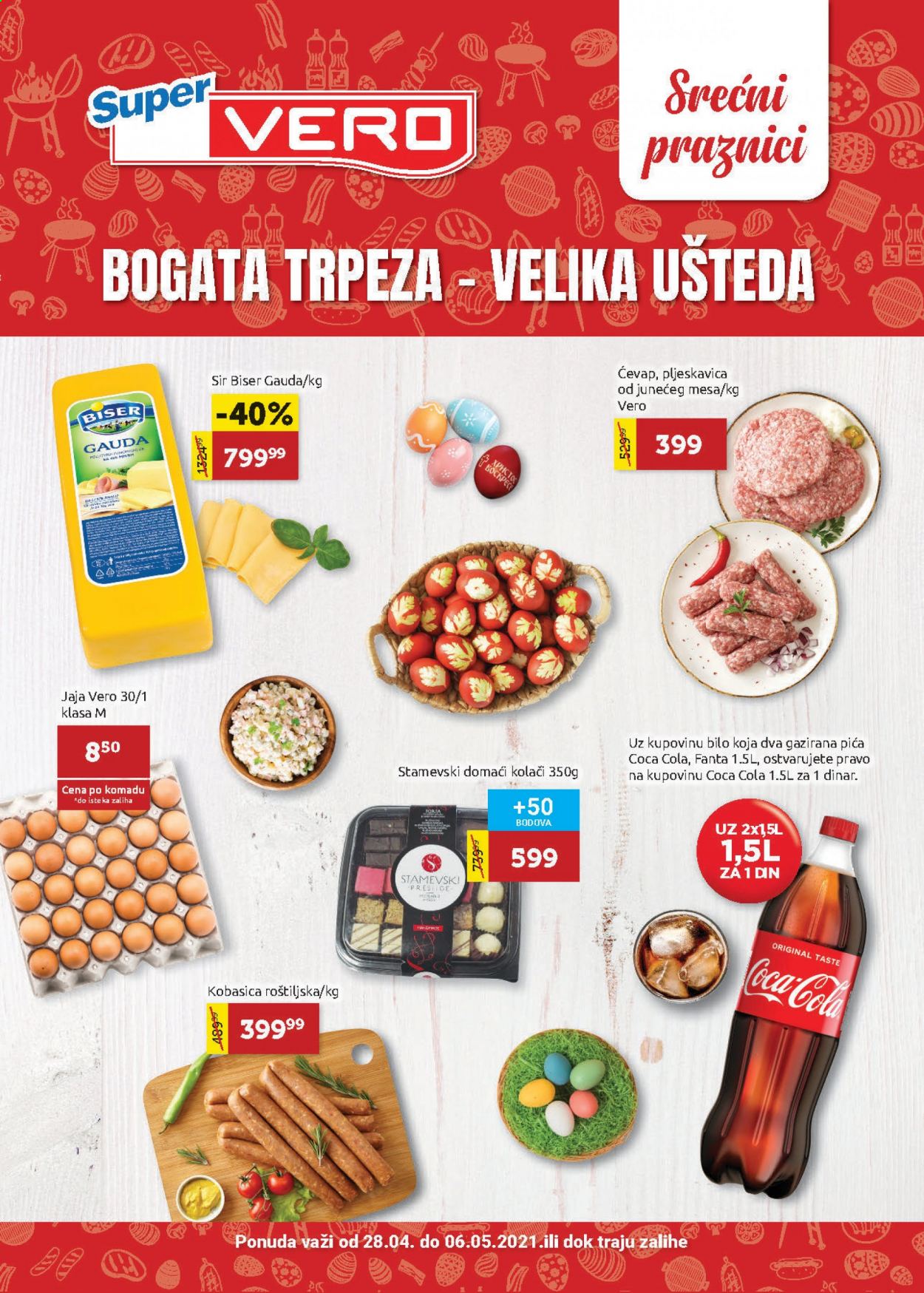 SuperVERO katalog - 28.04.2021 - 06.05.2021. Stranica 1