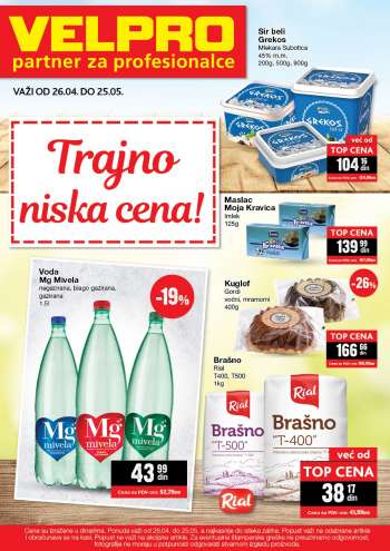 Velpro katalog - 26.04.2021 - 25.05.2021.