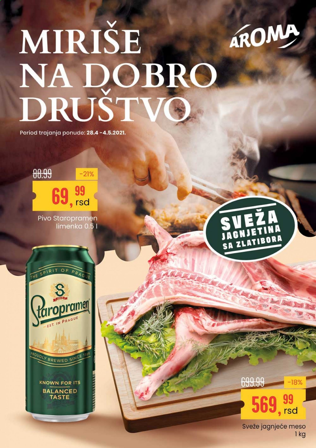 Aroma Market katalog - 28.04.2021 - 04.05.2021. Stranica 1