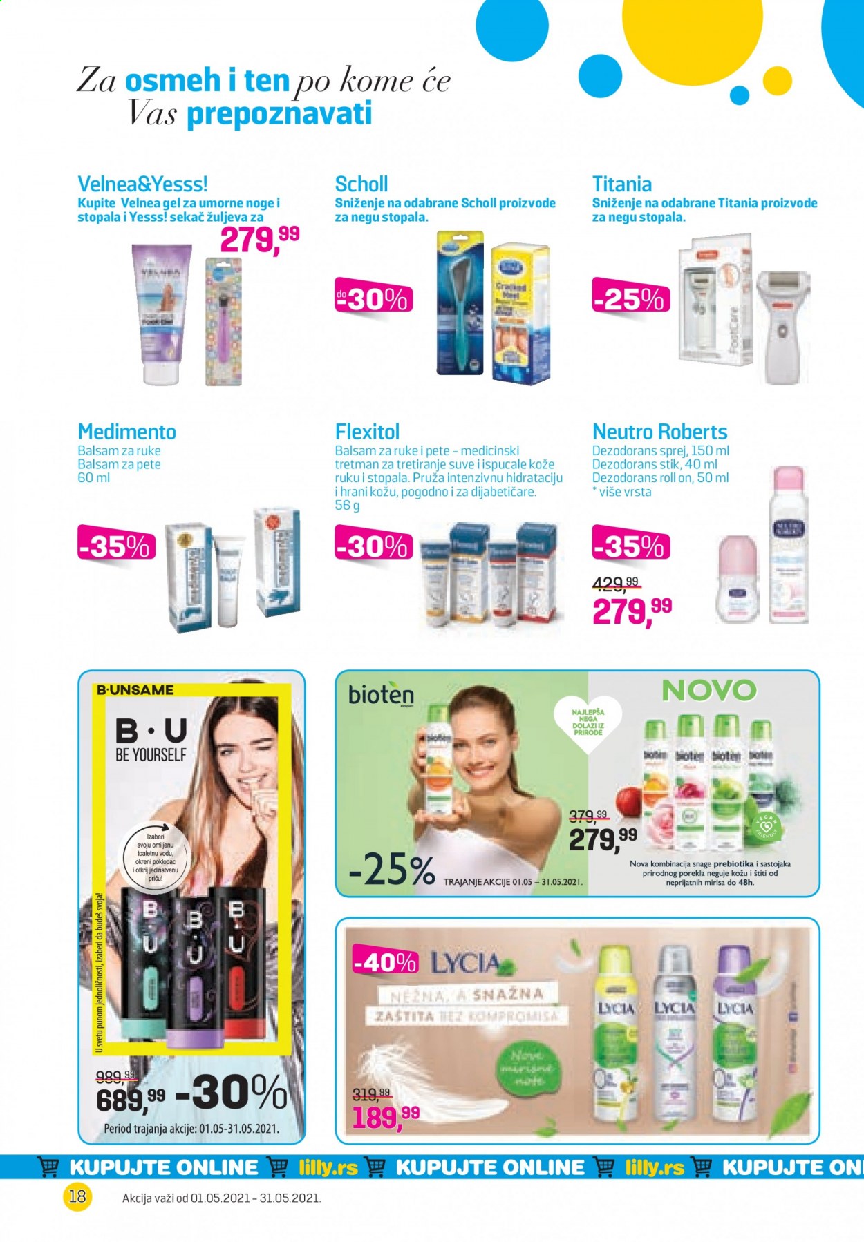 Lilly Drogerie katalog - 01.05.2021 - 31.05.2021. Stranica 18