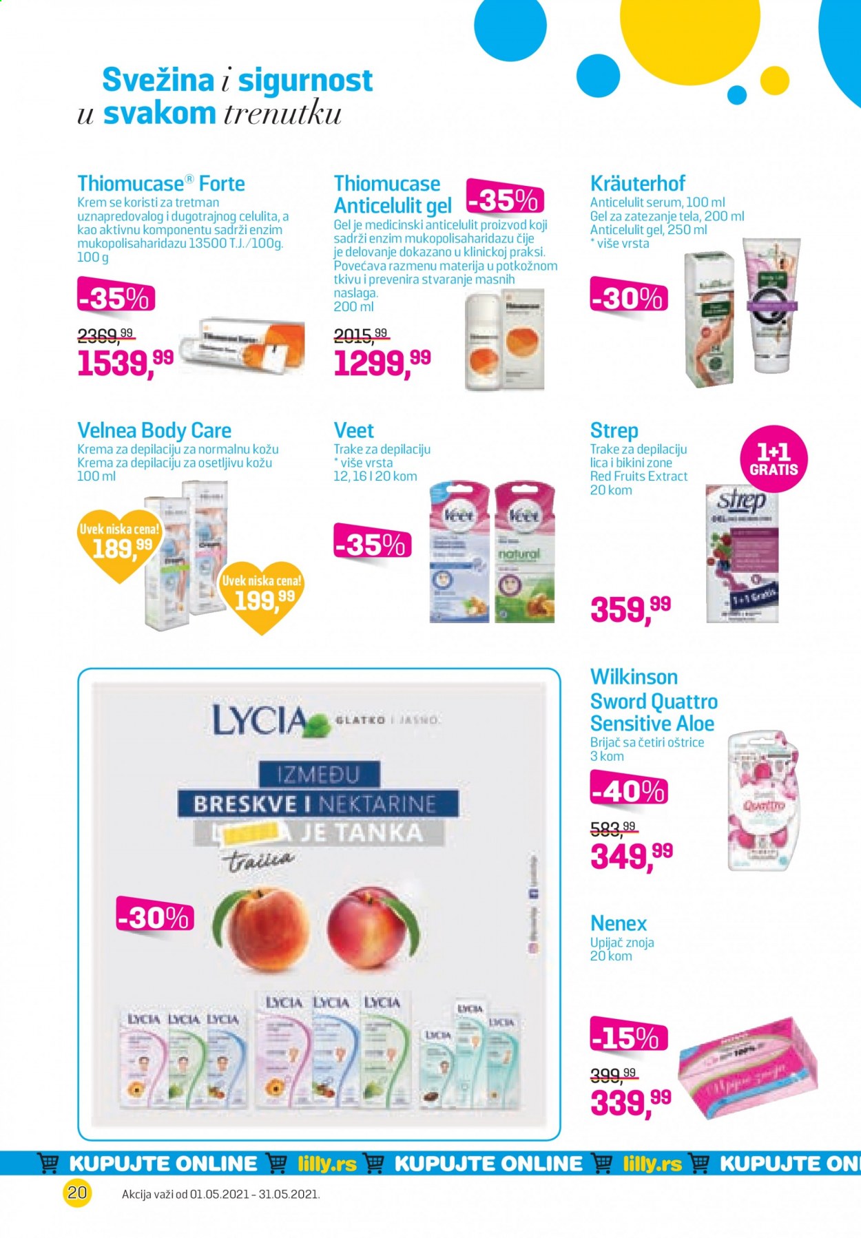 Lilly Drogerie katalog - 01.05.2021 - 31.05.2021. Stranica 20