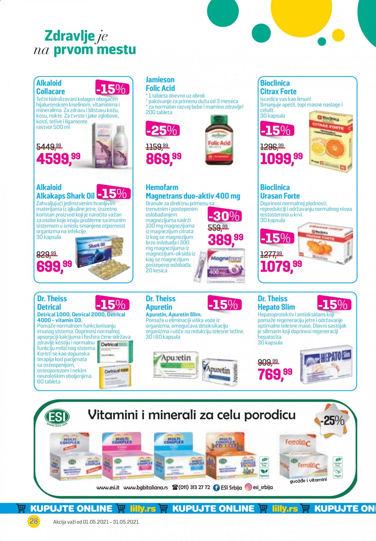 Lilly Drogerie katalog - 01.05.2021 - 31.05.2021. Stranica 28