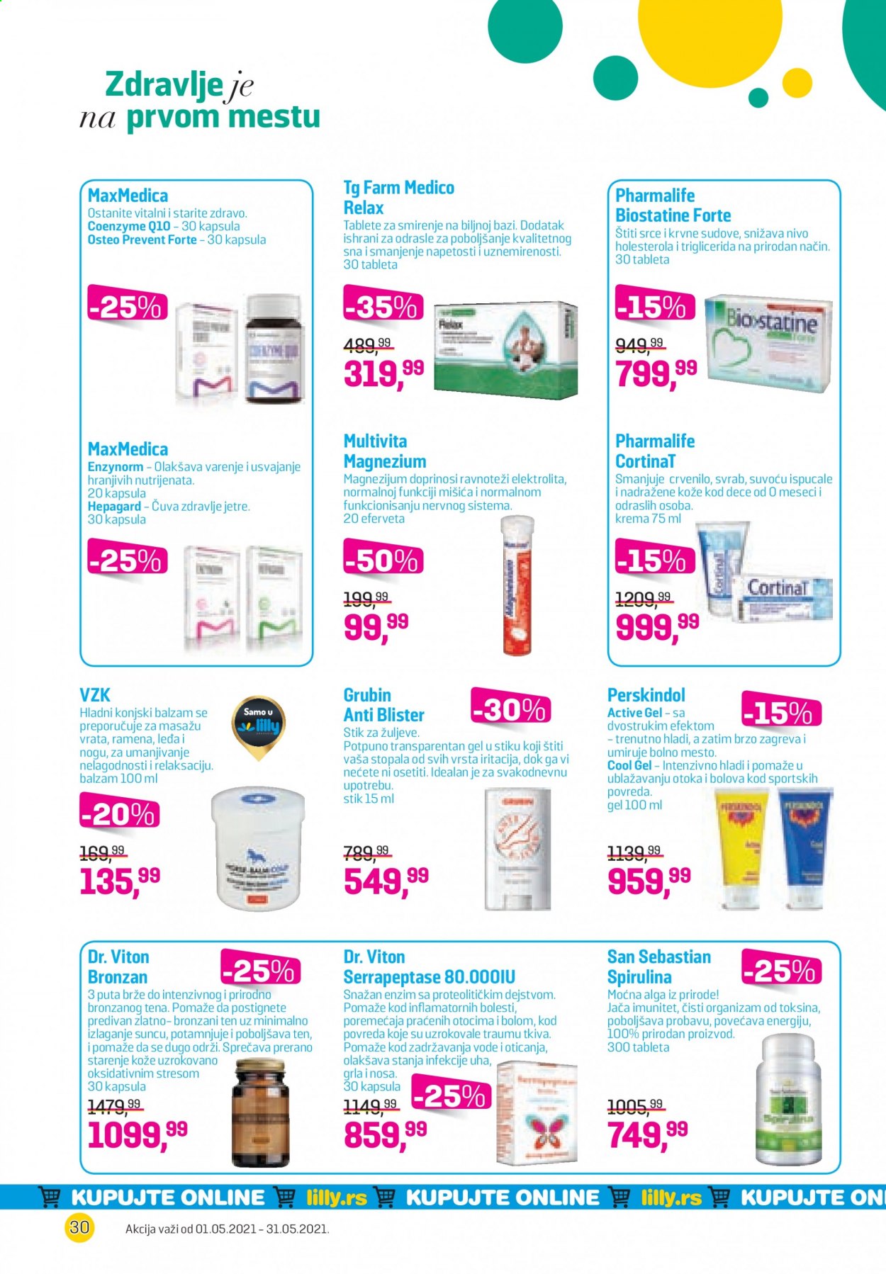 Lilly Drogerie katalog - 01.05.2021 - 31.05.2021. Stranica 30