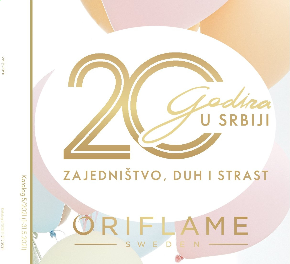 Oriflame katalog - 01.05.2021 - 31.05.2021. Stranica 1