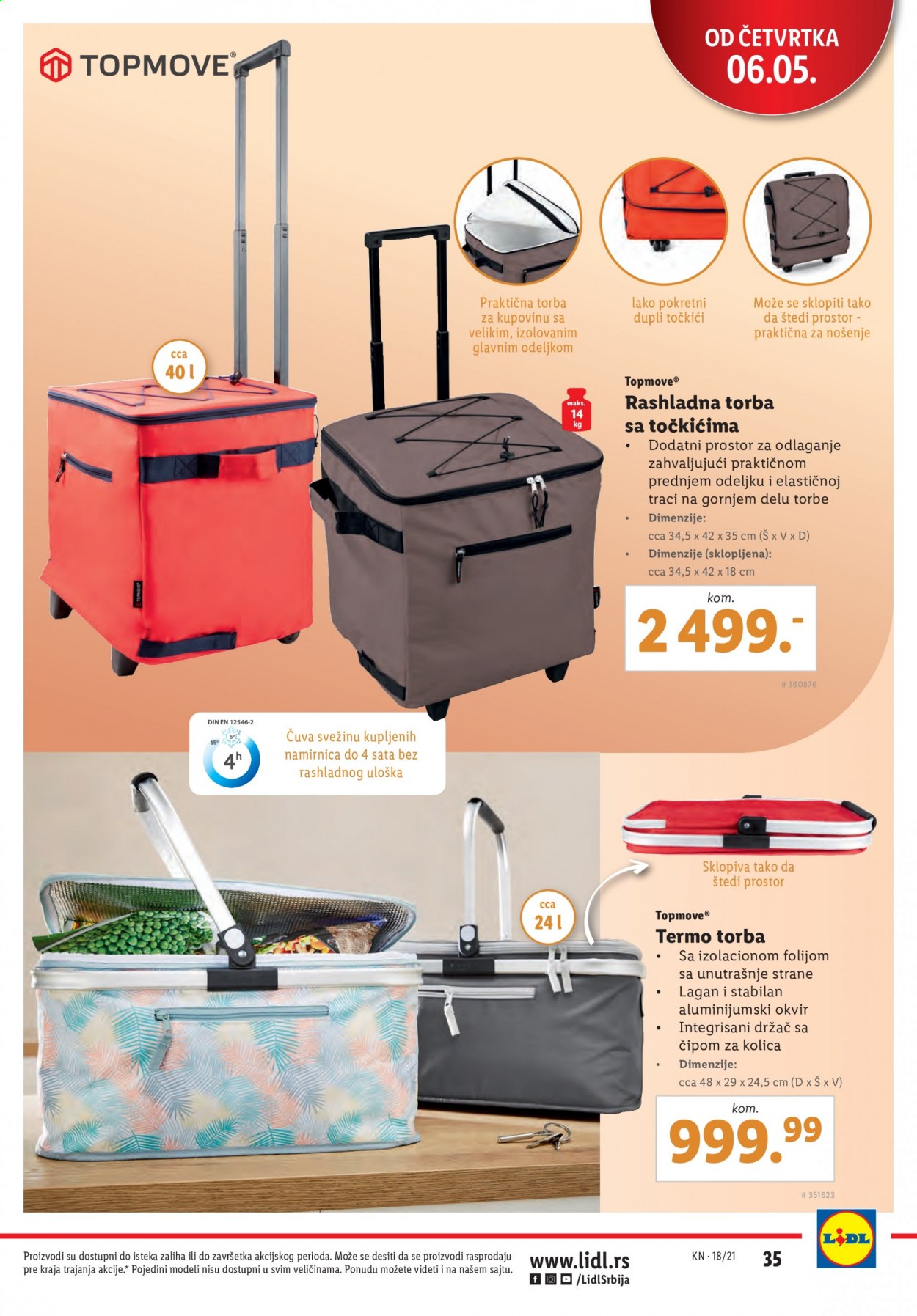 Lidl katalog - 06.05.2021 - 12.05.2021. Stranica 35