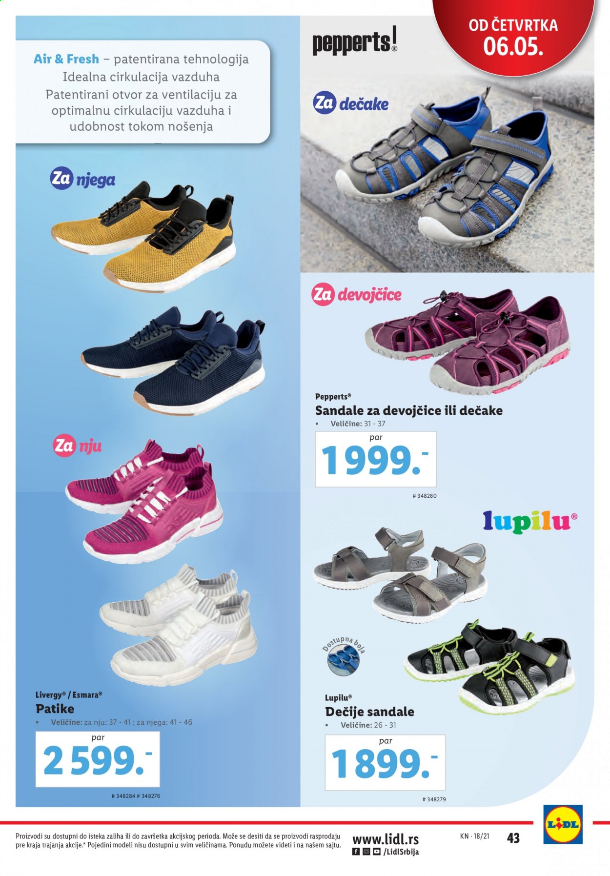 Lidl katalog - 06.05.2021 - 12.05.2021. Stranica 43