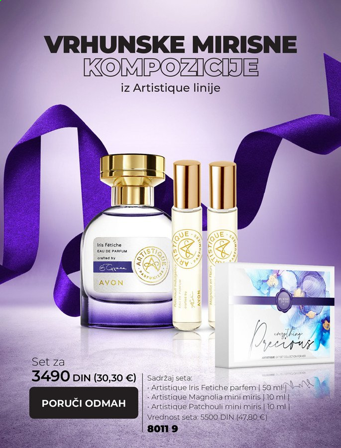 Avon katalog. Stranica 14