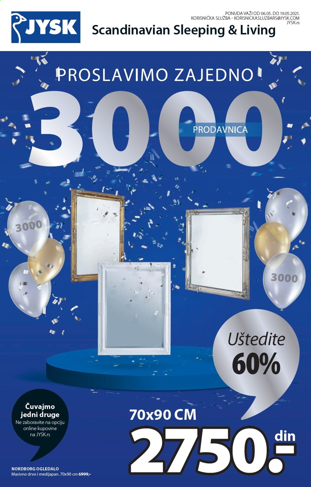 JYSK katalog - 06.05.2021 - 19.05.2021. Stranica 1