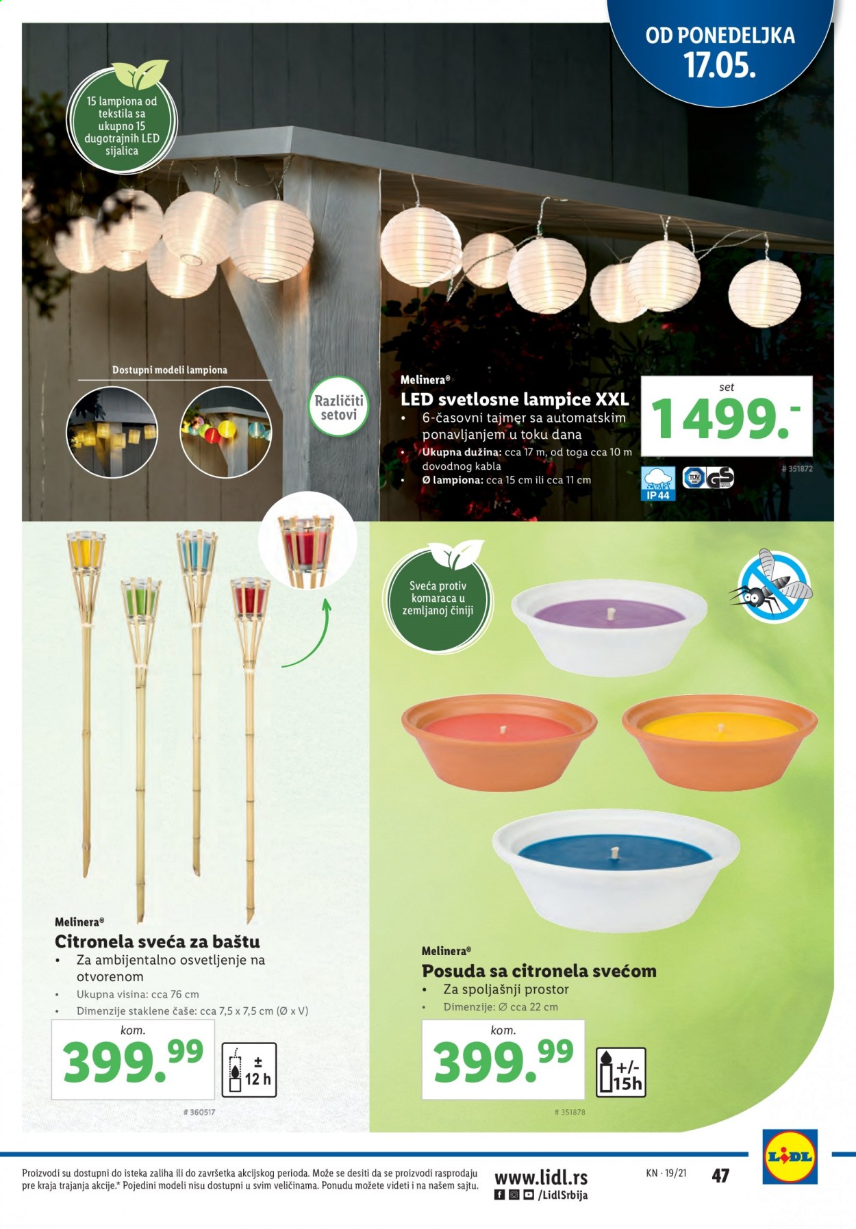Lidl katalog - 13.05.2021 - 19.05.2021. Stranica 47