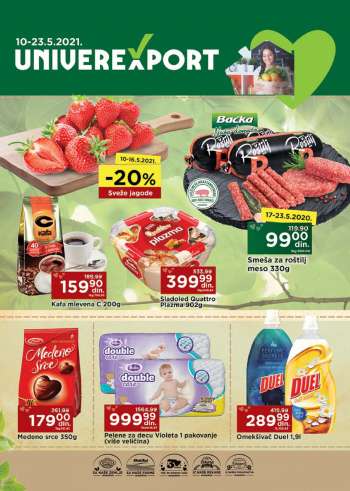 Univerexport katalog - 10.05.2021 - 23.05.2021.