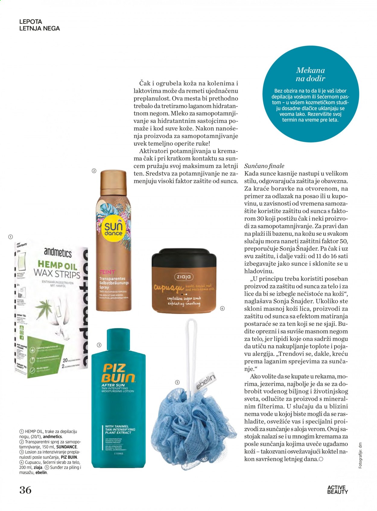 dm drogerie katalog. Stranica 36