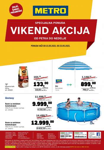 Metro katalog - 21.05.2021 - 23.05.2021.