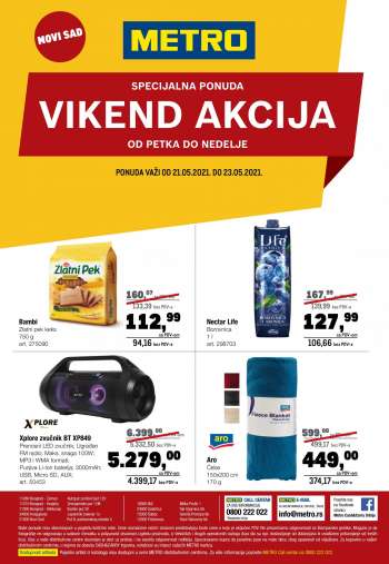 Metro katalog - 21.05.2021 - 23.05.2021.