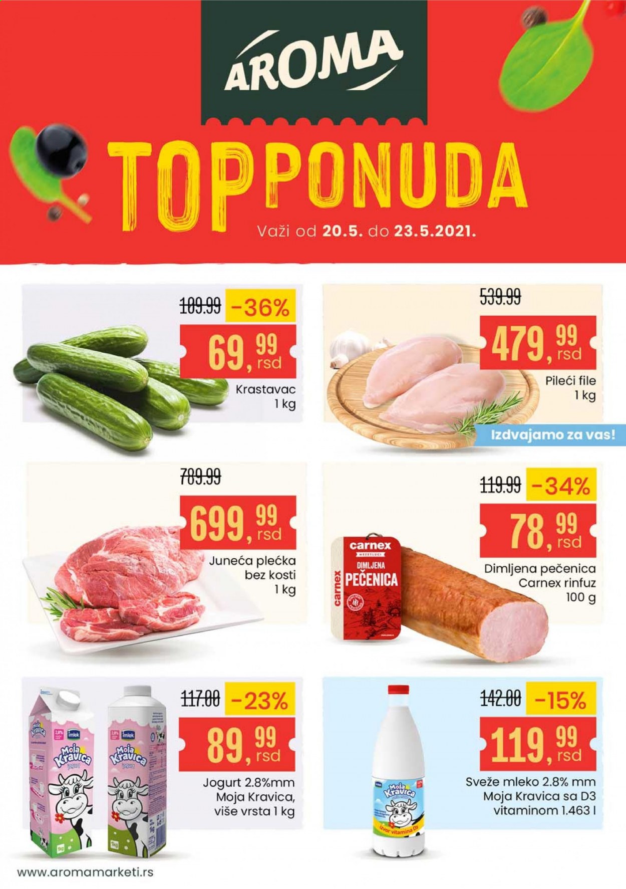 Aroma Market katalog - 20.05.2021 - 23.05.2021. Stranica 1