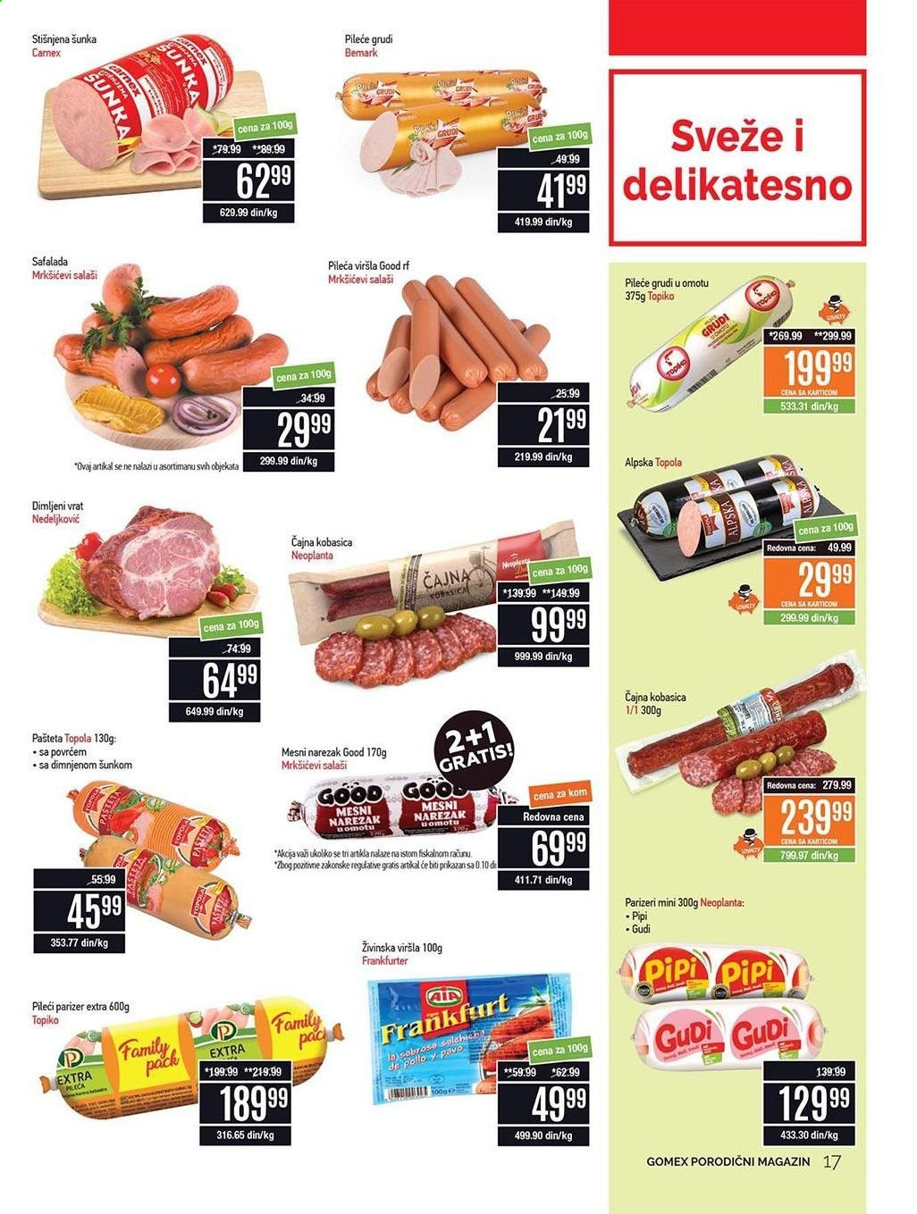 Gomex katalog - 21.05.2021 - 03.06.2021. Stranica 17