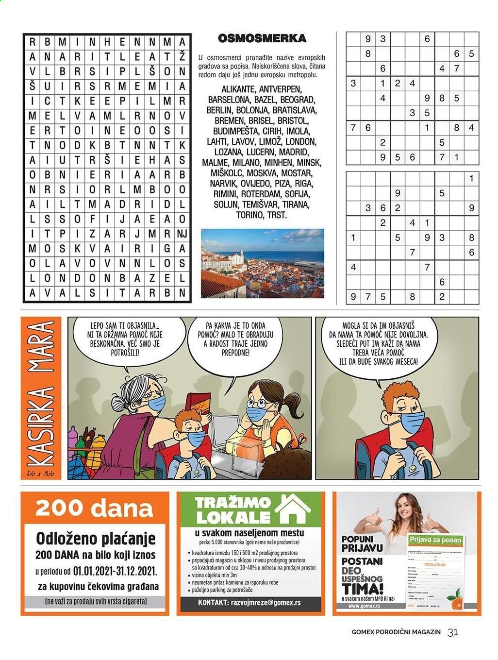 Gomex katalog - 21.05.2021 - 03.06.2021. Stranica 31