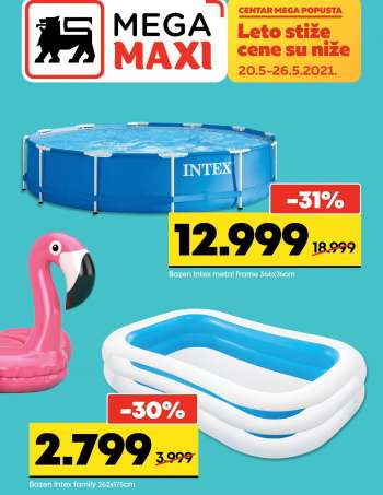 Mega Maxi katalog - 20.05.2021 - 26.05.2021.
