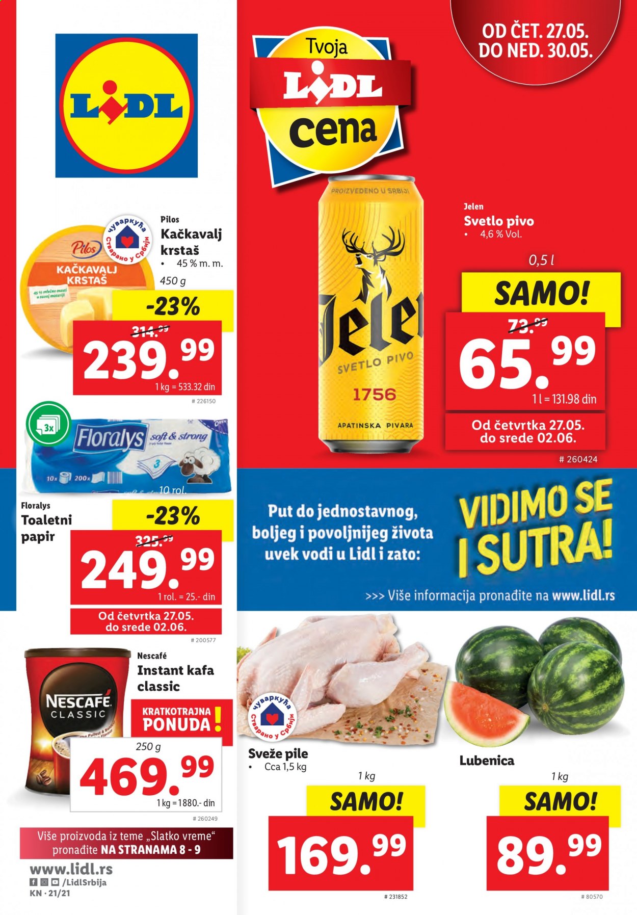 Lidl katalog - 27.05.2021 - 02.06.2021. Stranica 1