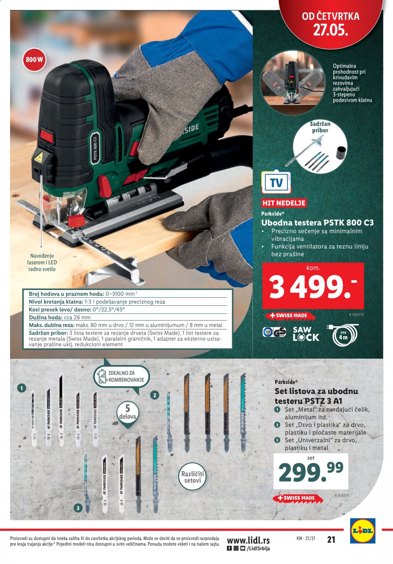 Lidl katalog - 27.05.2021 - 02.06.2021. Stranica 21
