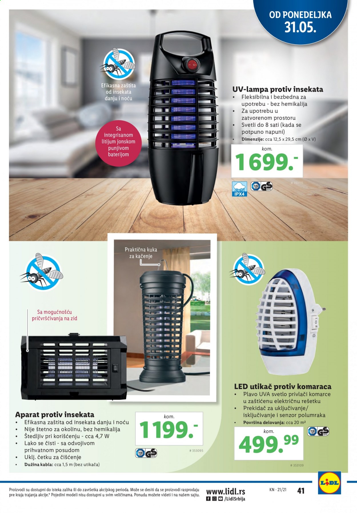 Lidl katalog - 27.05.2021 - 02.06.2021. Stranica 41