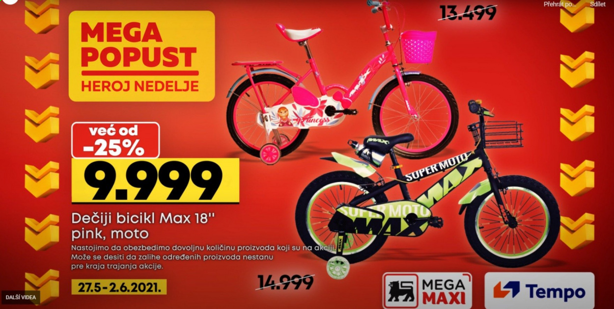Mega Maxi katalog - 27.05.2021 - 02.06.2021. Stranica 1