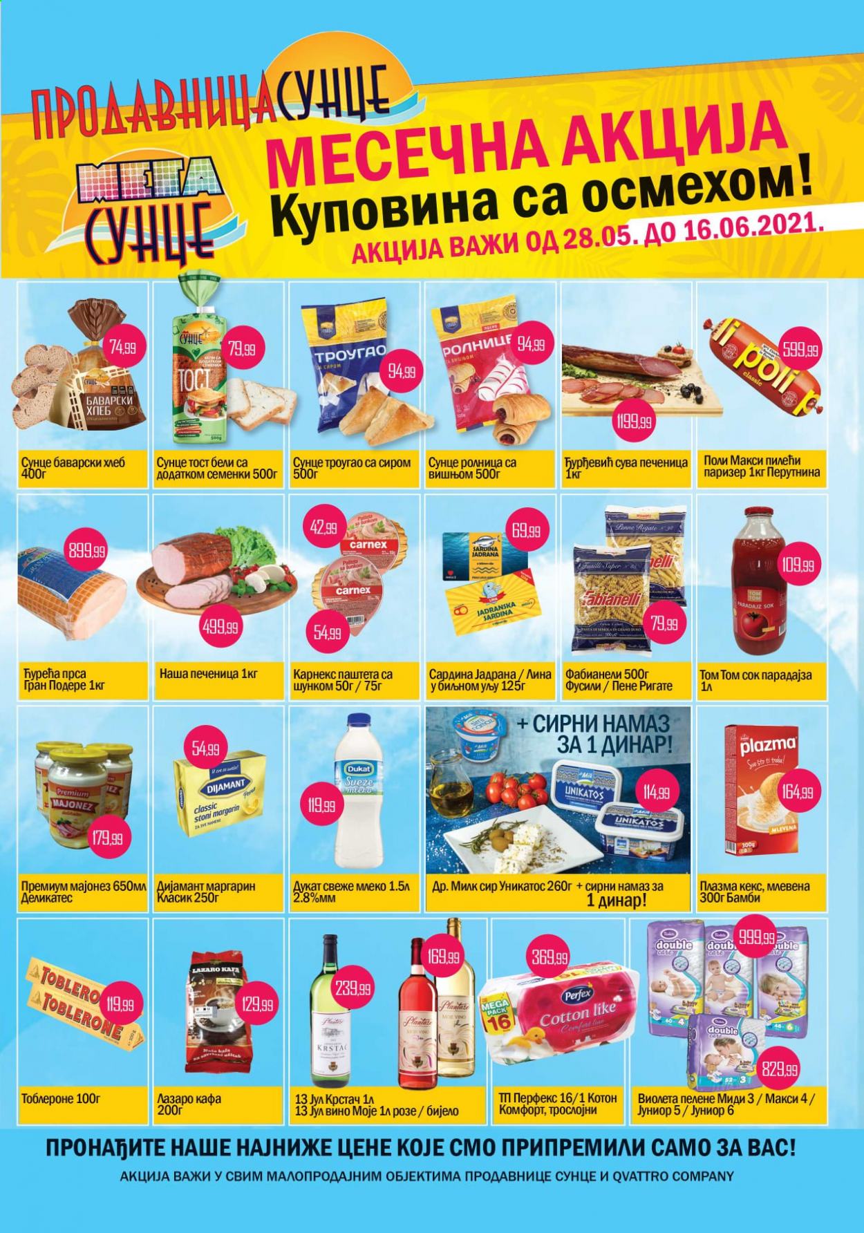 Prodavnica Sunce katalog - 28.05.2021 - 16.06.2021. Stranica 1