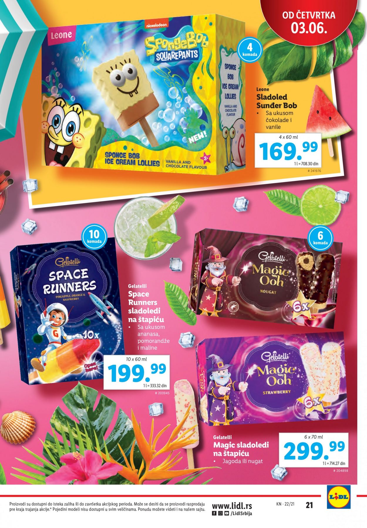 Lidl katalog - 03.06.2021 - 09.06.2021. Stranica 21
