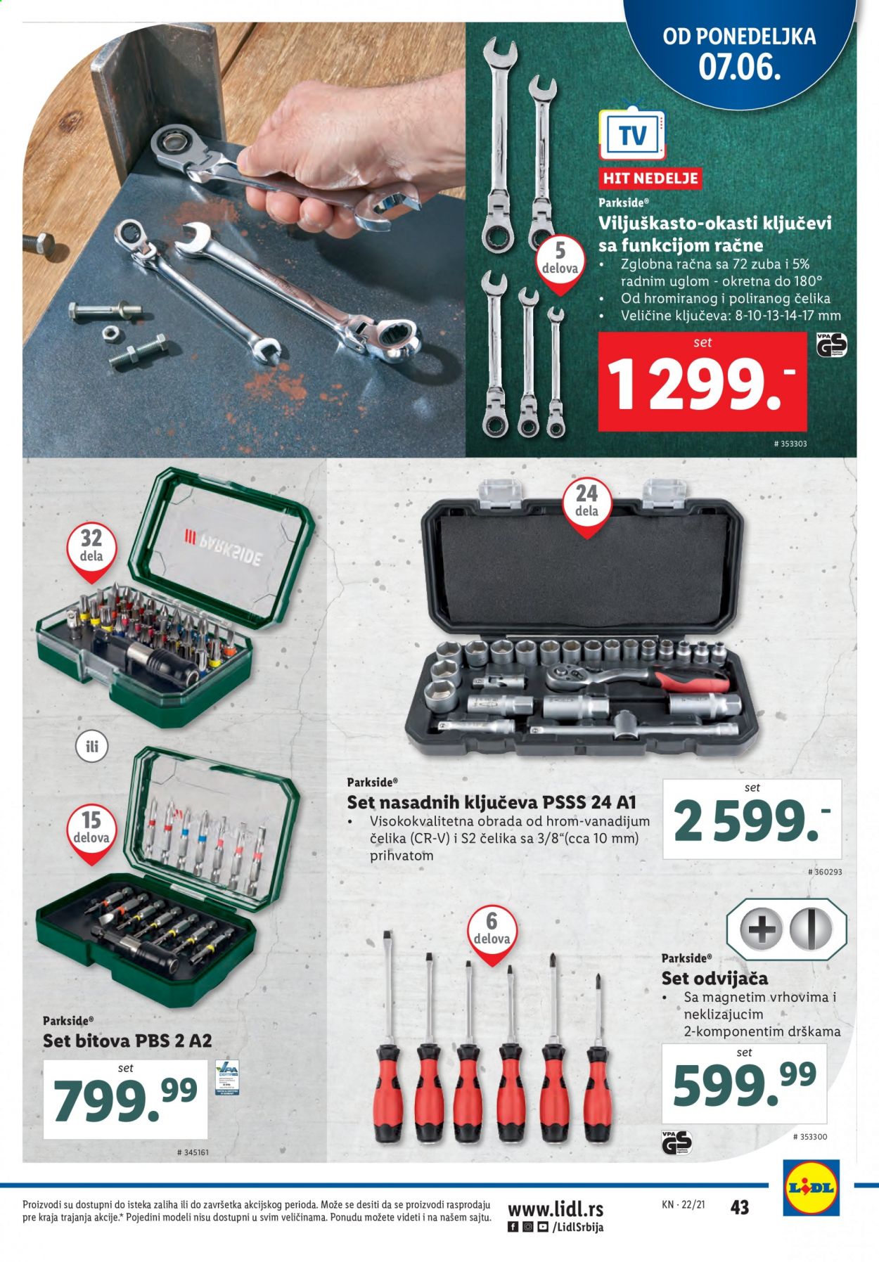 Lidl katalog - 03.06.2021 - 09.06.2021. Stranica 43