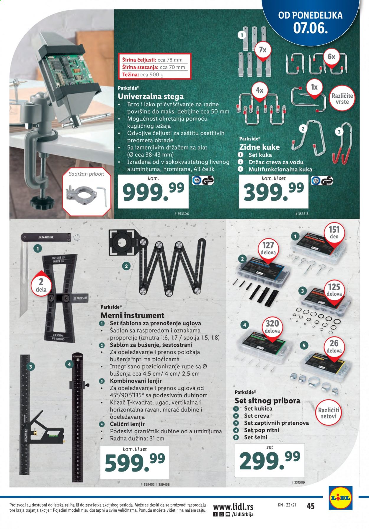 Lidl katalog - 03.06.2021 - 09.06.2021. Stranica 45