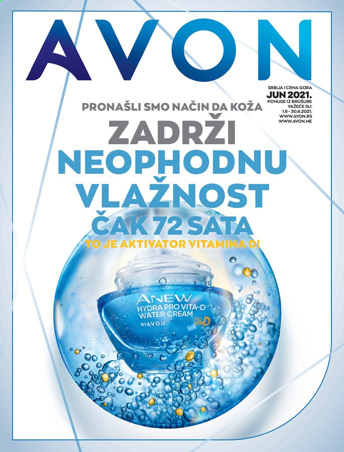 Avon katalog - 01.06.2021 - 30.06.2021. Stranica 1