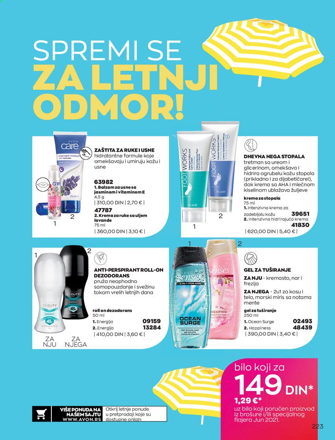 Avon katalog - 01.06.2021 - 30.06.2021. Stranica 223