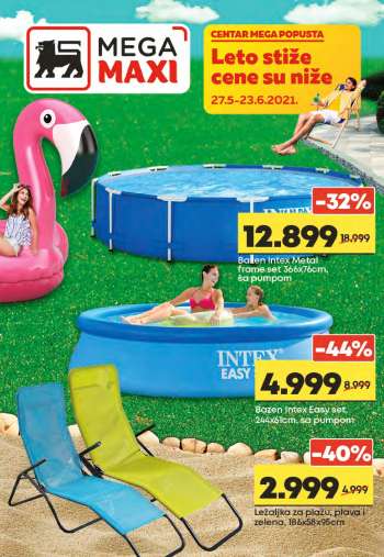 Mega Maxi katalog - 27.05.2021 - 23.06.2021.