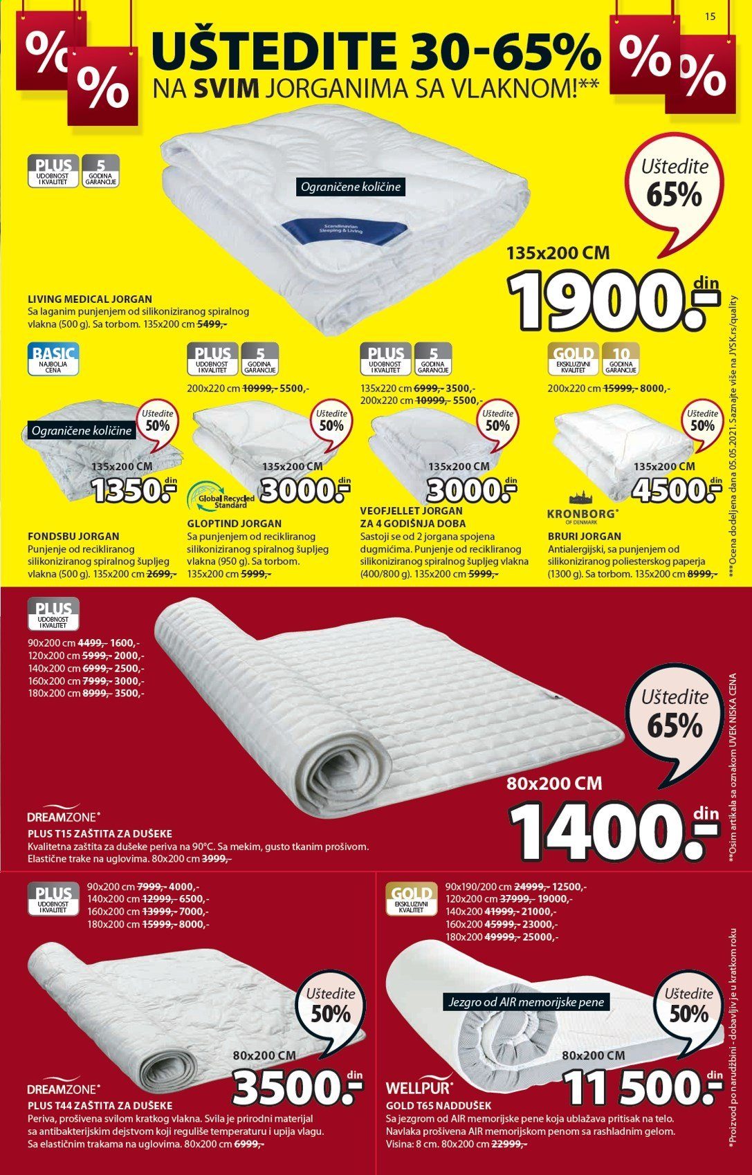 JYSK katalog - 03.06.2021 - 16.06.2021. Stranica 15