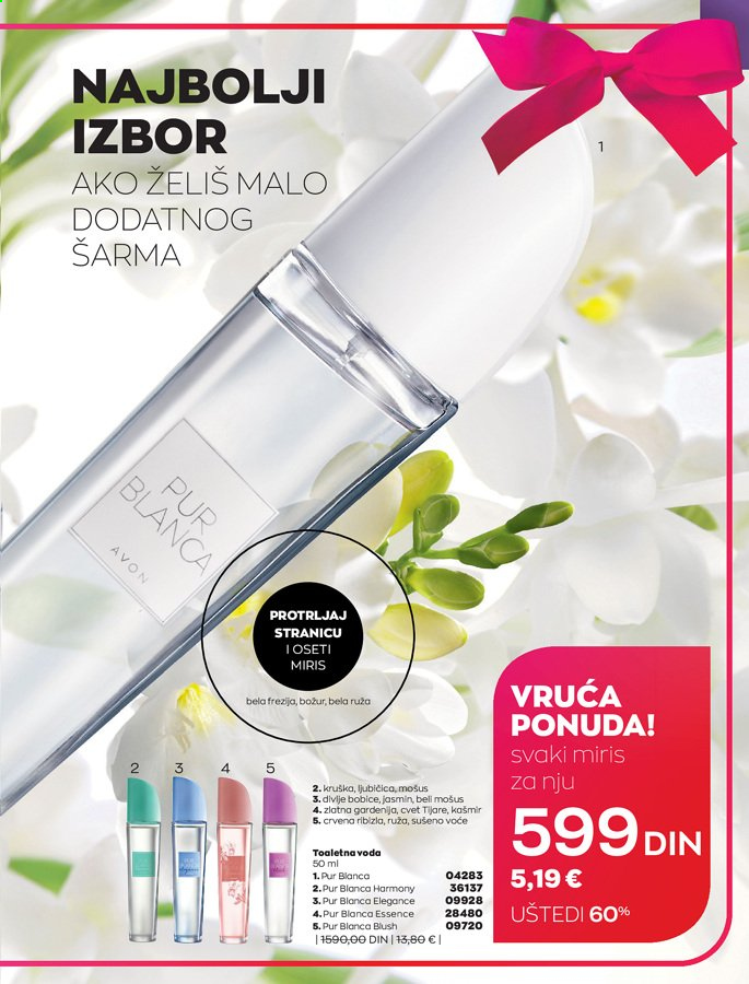 Avon katalog. Stranica 5