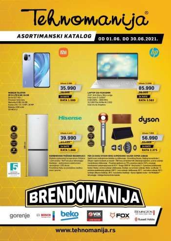 Tehnomanija katalog - 01.06.2021 - 30.06.2021.