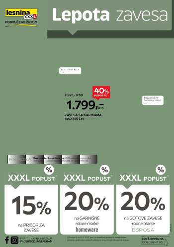 Lesnina XXXL katalog - 01.06.2021 - 30.06.2021.