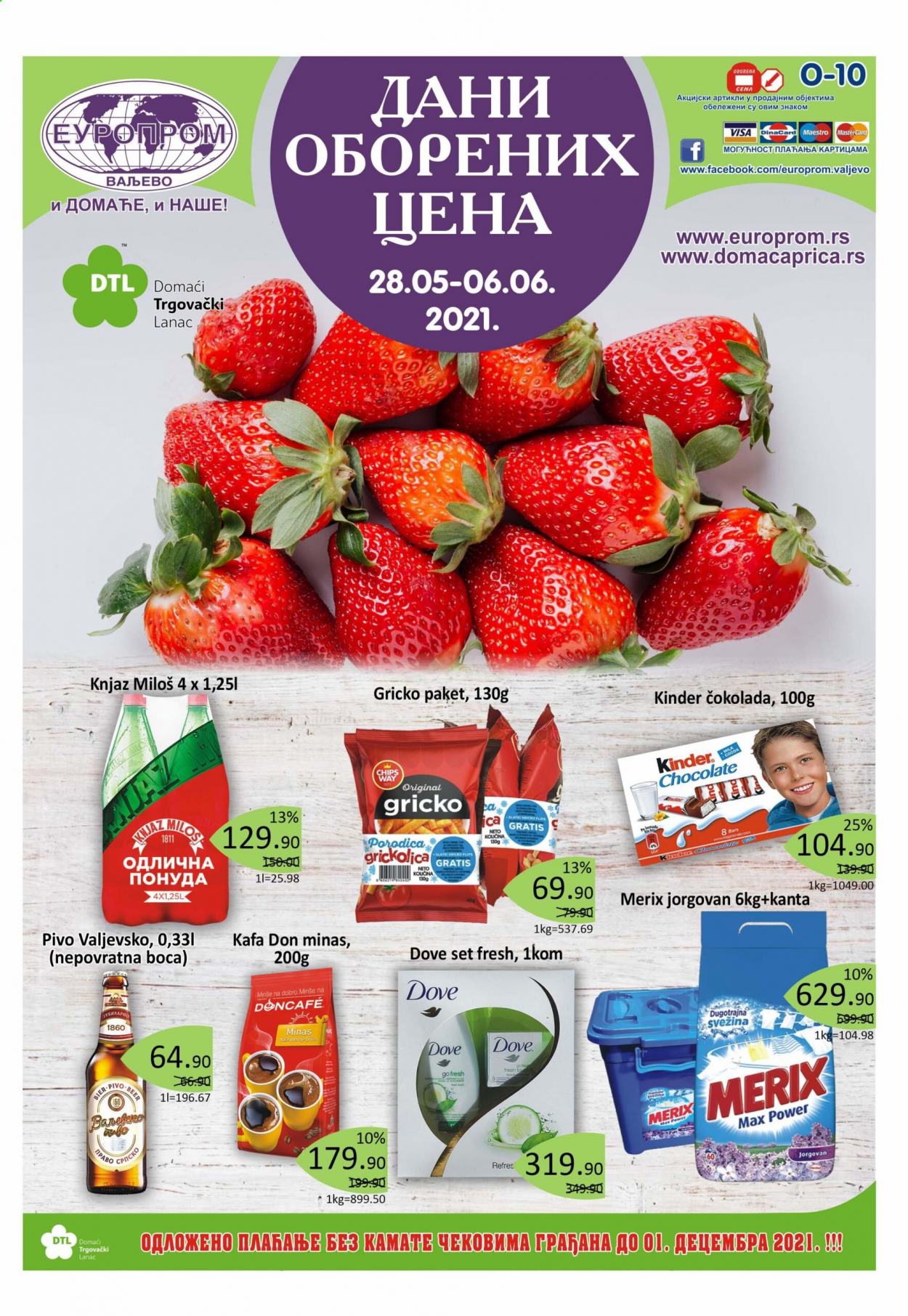 Europrom katalog - 28.05.2021 - 06.06.2021. Stranica 1
