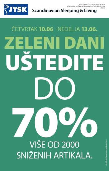 JYSK katalog - 10.06.2021 - 13.06.2021.