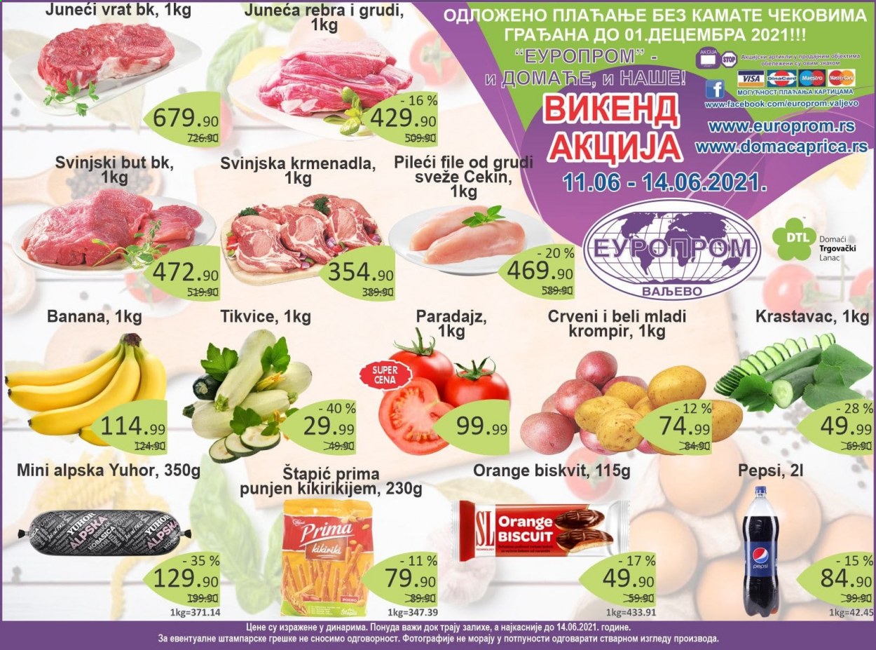 Europrom katalog - 11.06.2021 - 14.06.2021. Stranica 1